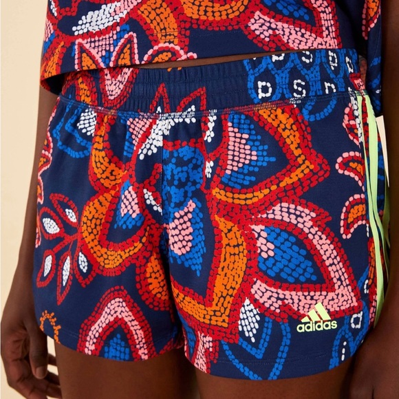 Adidas x Farm Rio Running Shorts - Size Large - Picture 7 of 10